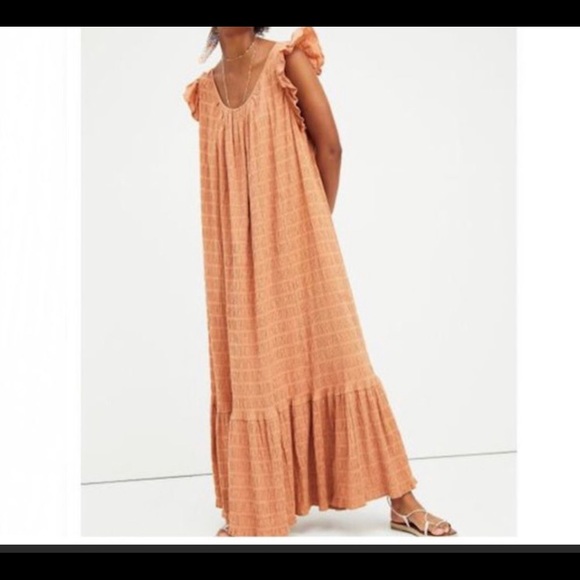 Free People Krya MIDI Gress - Picture 1 of 4